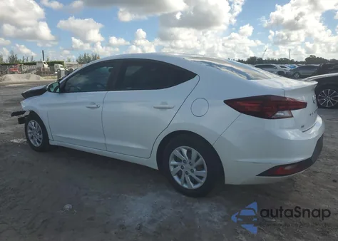 2019 Hyundai Elantra Se z USA, uszkodzony, nr VIN 5NPD74LF4KH447487